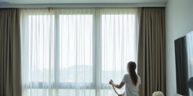 Delicate sheer drape cleaning alexandra-headland Matty Curtain Cleaning