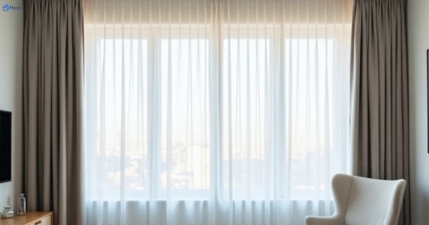 Restored vibrant drapes in alexandra-headland QLD after Matty Curtain Cleaning